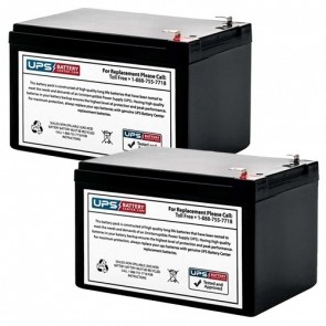 Siemens SITOP BAT1600 DC 24V 12Ah 6EP4135-0GE00-0AY0 Compatible Battery Set