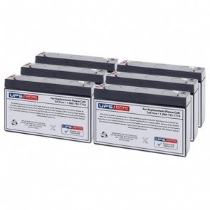 Socomec NETYS PR Rack 1U 1500VA NET1500-PR-1U Compatible Battery Set