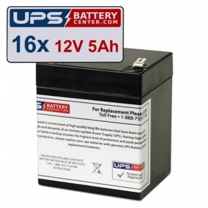 Socomec NETYS RT 5000VA NRT3-U5000K Compatible Battery Set