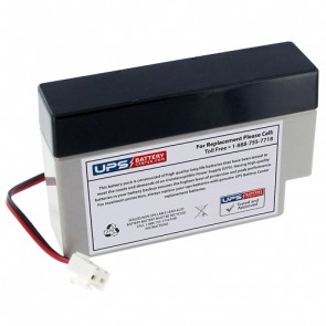 TLV1208 - 12V 0.8Ah Sealed Lead Acid Battery with J2 Terminals