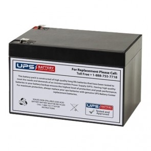 Ultramax 12V 15Ah NP14-12 Replacement Battery with F2 Terminals