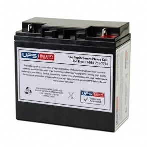 VMF 12V 20Ah SLA20-12 Replacement Battery with F3 Terminals