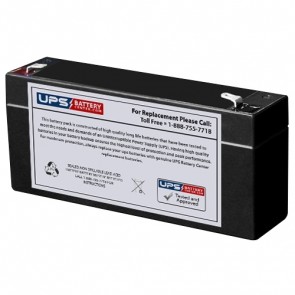Werker WKA633F 6V 3.3Ah Battery with F1 Terminals