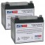 Topaz 1050 12V 32Ah Replacement Battery
