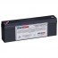 ACEDIS ST20 12V 2.3Ah Replacement Battery with F1 Terminals