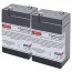 APC Back-UPS 1250VA BK1250B Compatible Battery Set 