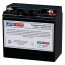 Bulls Power 12V 17Ah BP12-17 Replacement Battery with F3 Terminals