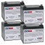 52H-10BBS - Bunton Company Lawn Mower 12V 35Ah Nut & Bolt Battery Set