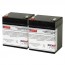 CyberPower CP1350PFCLCD Compatible Replacement Battery Set - for serial numbers beginning with CQB or CR8