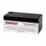 Dahua 12V 3.3Ah DHB1233 Battery with F2 Terminals