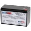 Double Tech 12V 7.5Ah DB12-7.5 Battery with F2 Terminals
