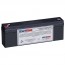 Douglas Guardian DG12-1.8 12V 2.3Ah Battery with F1 Terminals