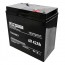 Dual Lite 6V 42Ah ML10 Battery with F2 Terminals