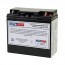 Eastar 12V 18Ah FM12180 Replacement Battery with F3 Terminals