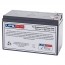 Epcom Power Line 12V 7Ah PL-7-12 Replacement Battery with F1 Terminals