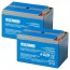 EWheels Medical EW-M34 24V 12Ah Battery Set