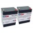 Hoyer Calibre Patient Lift Replacement Battery Set