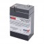 Jiming JM-6M4.5AC 6V 4.5Ah Battery with F1 Terminals