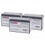 Kehua Tech KR-RM 1000VA KR1000-RM Compatible Battery Set