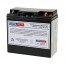 LONG WP20-12 12V 20Ah Battery with F3 Terminals