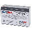 MK ES12-6 6V 12Ah Battery with F1 Terminals