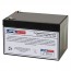 Multipower MP12-12E 12V 12Ah Battery with F2 Terminals