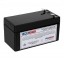 Portalac 12V 1.3Ah GS PE1.2V12R Battery with F1 Terminals