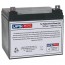 Power-Sonic 12V 33Ah PS-12330 Battery with M6 Nut & Bolt Terminals