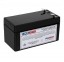 Technacell 12V 1.3Ah EP1212 Battery with F1 Terminals