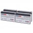 Socomec NETYS PR Rack 1U 1500VA NET1500-PR-1U Compatible Battery Set