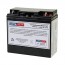 ES1217 - Solar Booster Pac Jump Starter 12V 22Ah F3 Nut & Bolt Battery