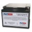 TLV12240F4 - 12V 24Ah Sealed Lead Acid Battery with F4 Terminals