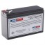 TLV1265F2 - 12V 6.5Ah Sealed Lead Acid Battery with F2 Terminals