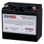 Ultramax 12V 17Ah NPG17-12 Replacement Battery with NB Terminals