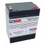 Universal Power UP2.9-12 12V 2.9Ah Battery with F1 Terminals - right side positive