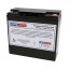 Vision 12V 17Ah CP12170H-X Battery with M5 - Insert Terminals