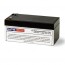 Vision 12V 3.2Ah CP1232 Battery with F1 Terminals