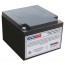 Vision 12V 24Ah HF12-135W-X Battery with M5 - Insert Terminals