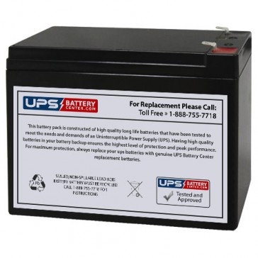 Weida HX12-10A F2 12V 10Ah Battery