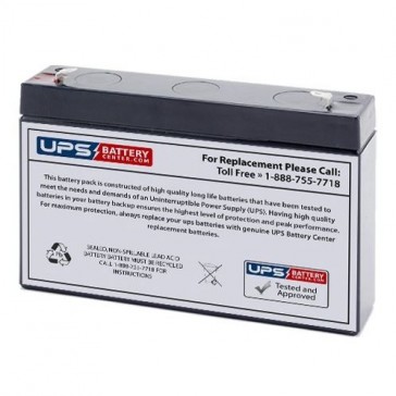 Ultracell 12V 2.8Ah UL2.8-12 Replacement Battery with F1 Terminals