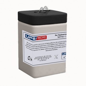 LONG WP5-6S 6V 4.5Ah Battery with Spring Terminals