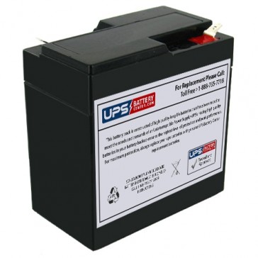 Power Patrol 6V 6.5Ah SLA0940 Battery with F1 Terminals