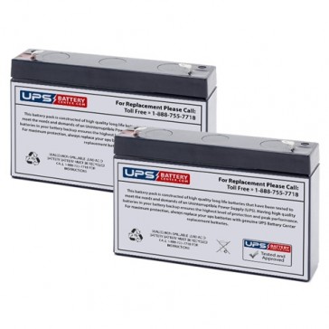 Emergi-Lite/Kaufel 002013 Batteries