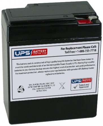 JASCO RB682 6V 8.5Ah Battery with F1 Terminals