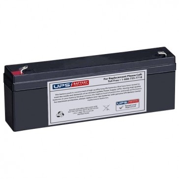 Bosfa 12V 2.2Ah GB12-2.2 Battery with F1 Terminals