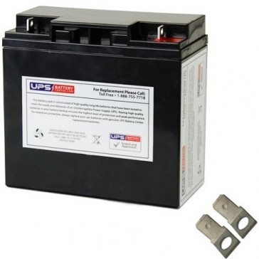 Bright Way Group 12V 18Ah BWG 12180F2 Replacement Battery with F2 Terminals