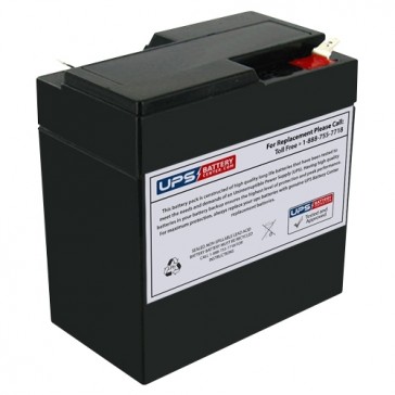 Chloride 100-001-0135 6V 6.5Ah Battery with FP Terminals