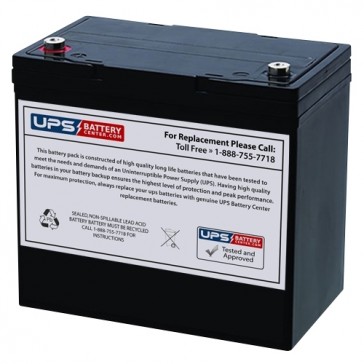Fengri 12V 55Ah 6-FM-55 Replacement Battery with F11 Terminals