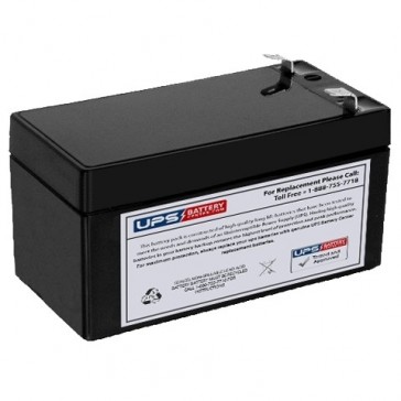 Flying Power 12V 1.3Ah NS12-1.3 Battery with F1 Terminals