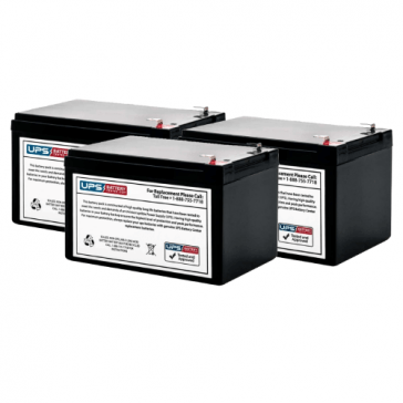 General Electric Digital Energy Match 1500VA M1500 Compatible Replacement Battery Set